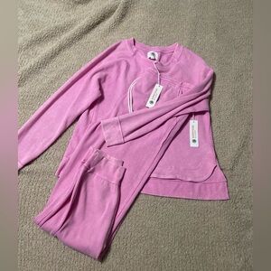 Sunnyside by Sundry Waffle Knit Lounge Set